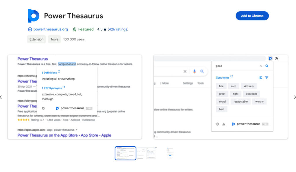 Power Thesaurus